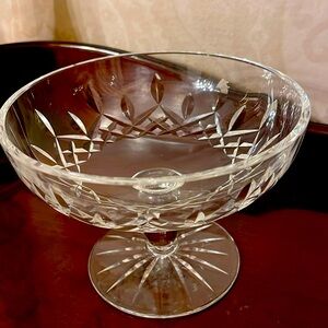 Vintage Waterford crystal lismore compote
